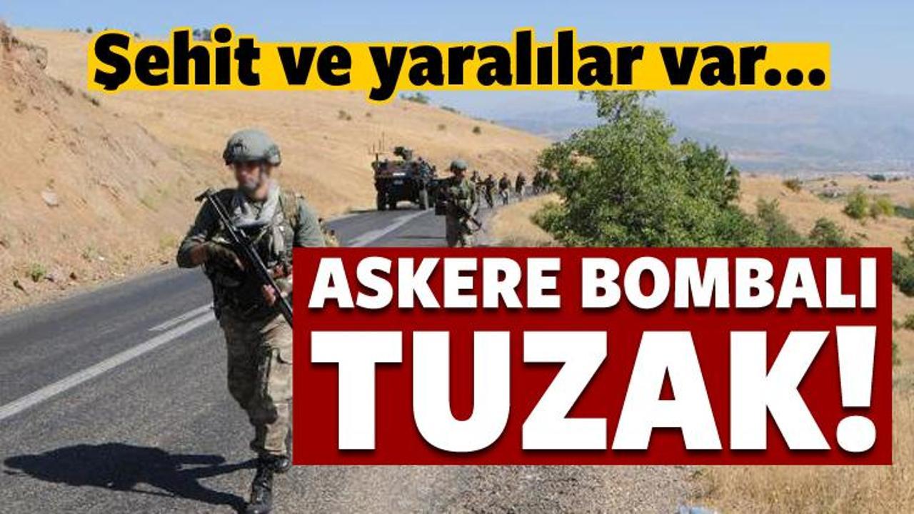 Bitlis'te askere bombalı saldırı! 