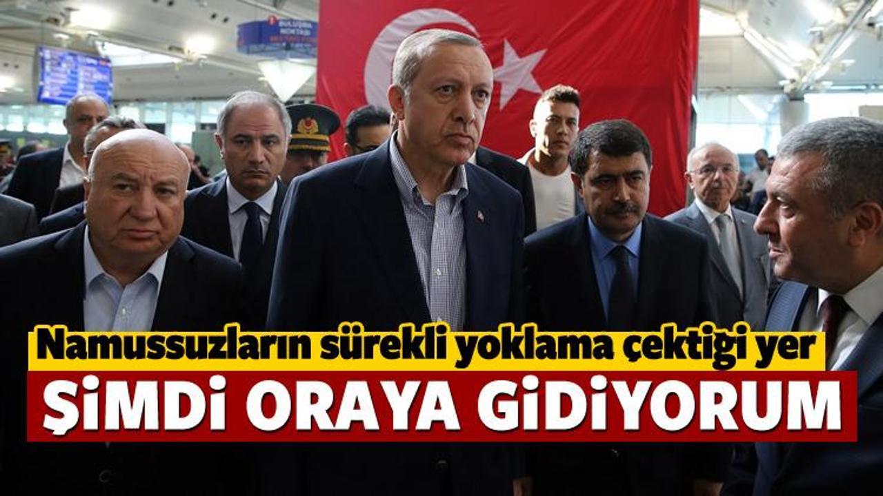 'Orası namussuzların sürekli yoklama çektiği yer'