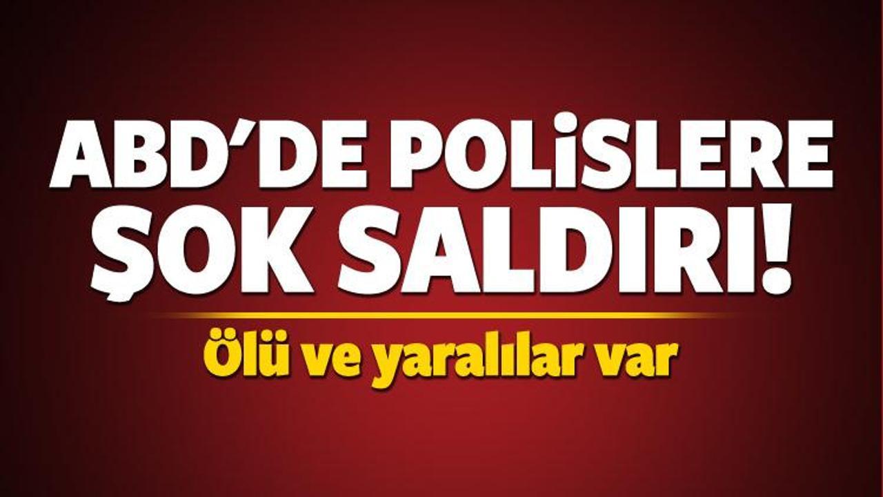 ABD'de polislere şok saldırı! 5 &ouml;l&uuml;