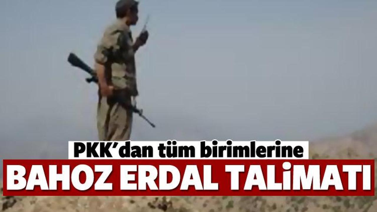 PKK'dan tüm birimlerine Bahoz Erdal talimatı