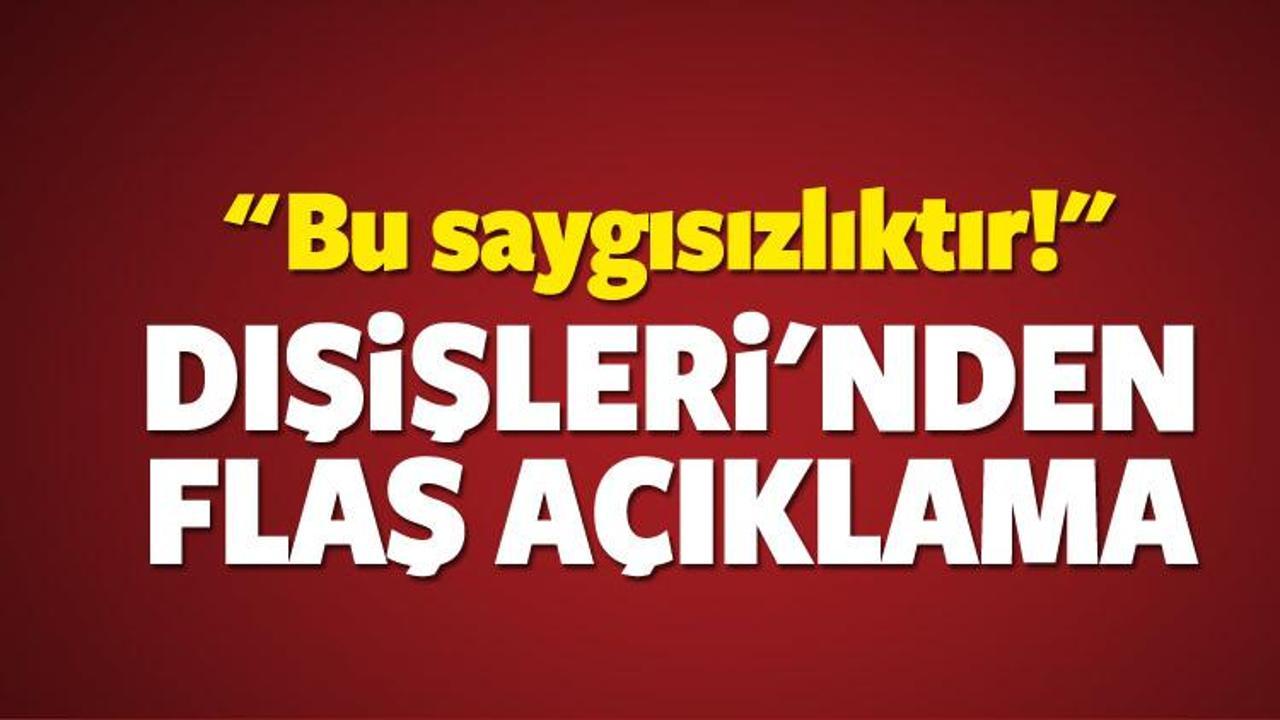 Türkiye AP'deki terör sergisini kınadı!
