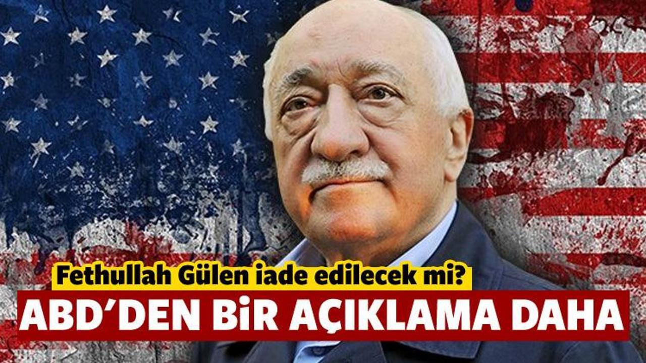 ABD Büyükelçisinden flaş 'Gülen' açıklaması
