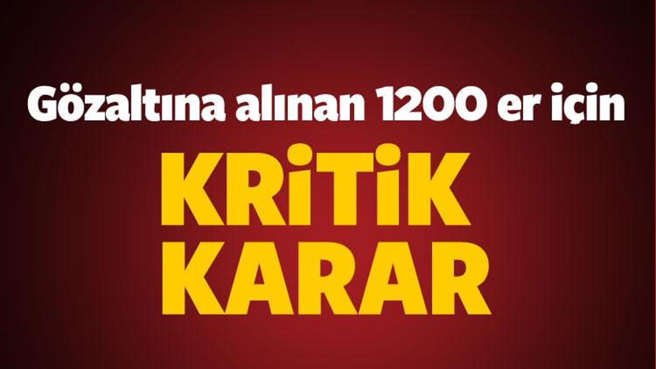Ankara'da 1200 er serbest bırakıldı