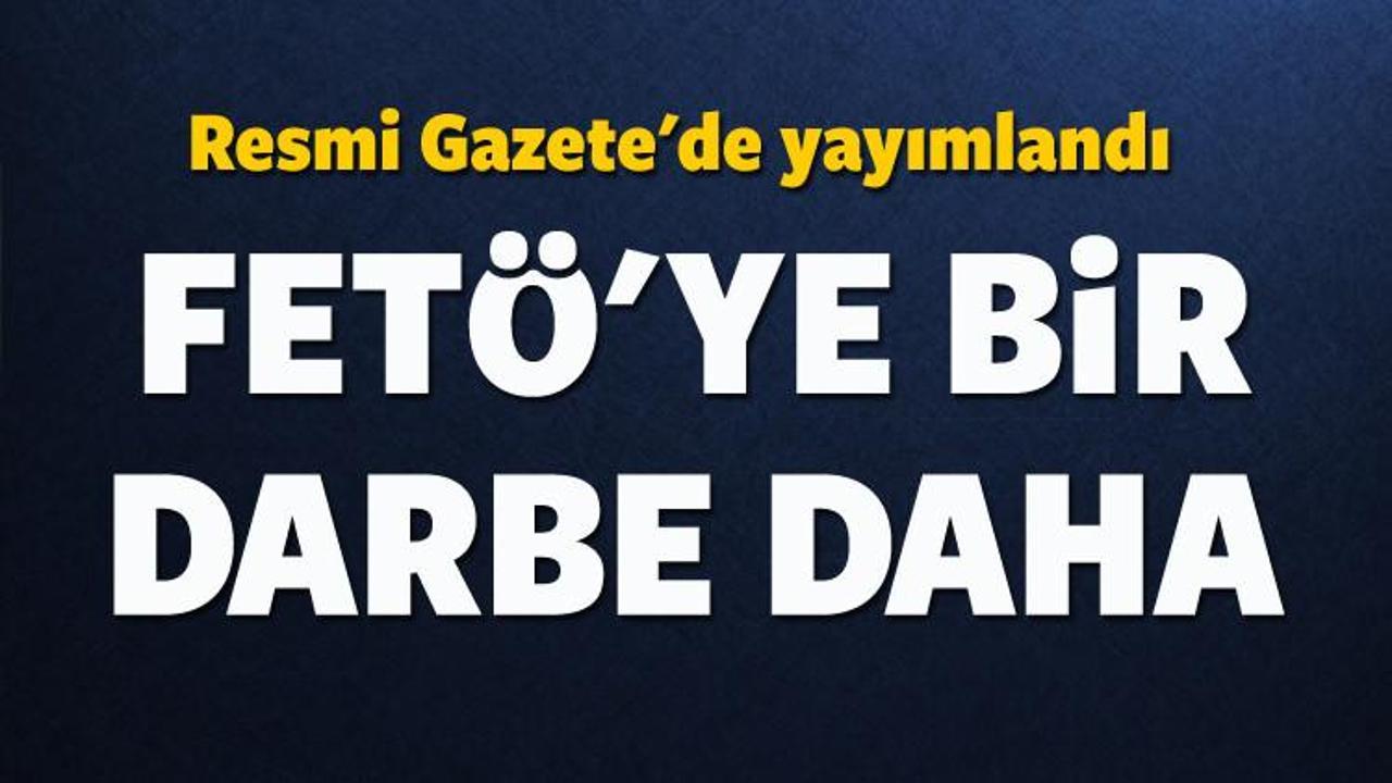 Kapatılan kurumların hesapları bloke ediliyor