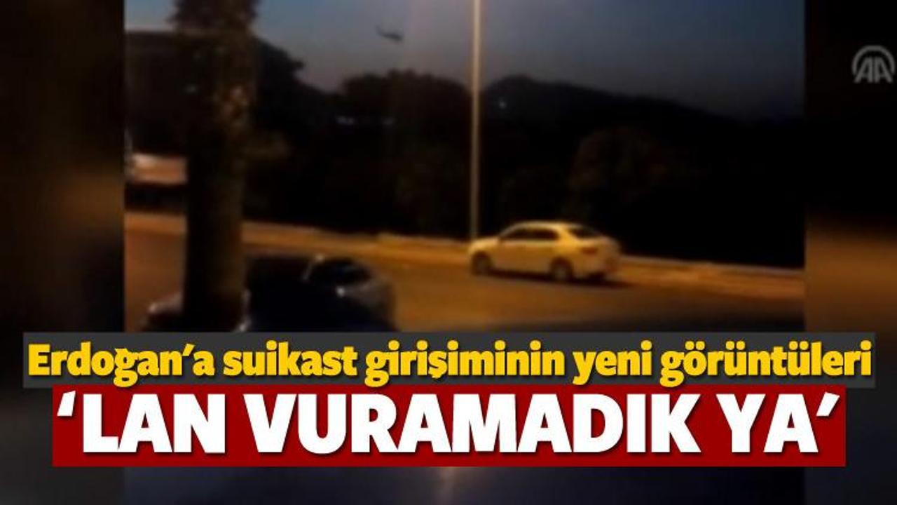 Erdoğan'a suikast girişiminin yeni görüntüleri