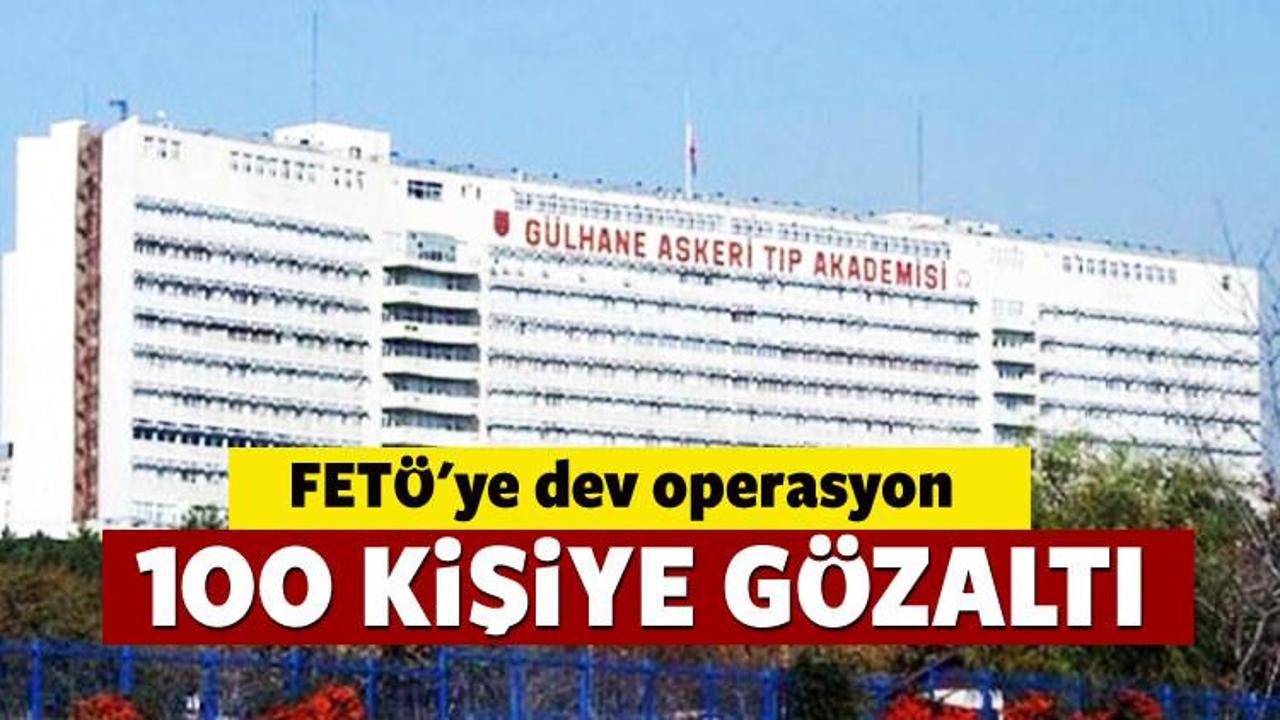 Ankara GATA'da 100 kişiye FETÖ gözaltısı