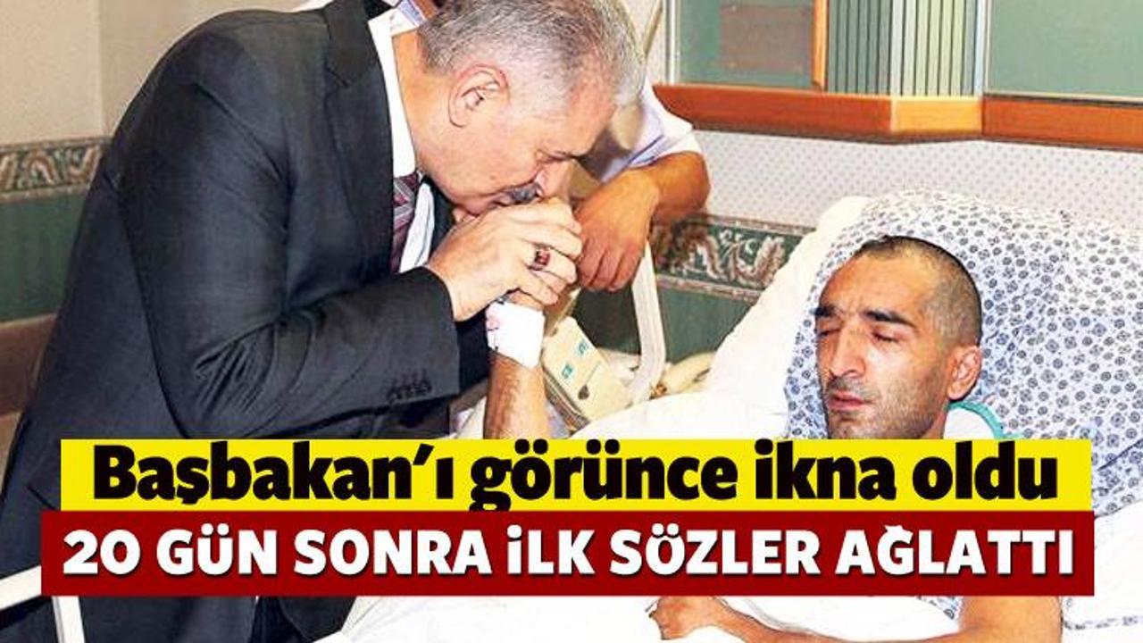 &Ccedil;etin Yıldız Başbakan Yıldırım&rsquo;ı g&ouml;r&uuml;nce ikna oldu