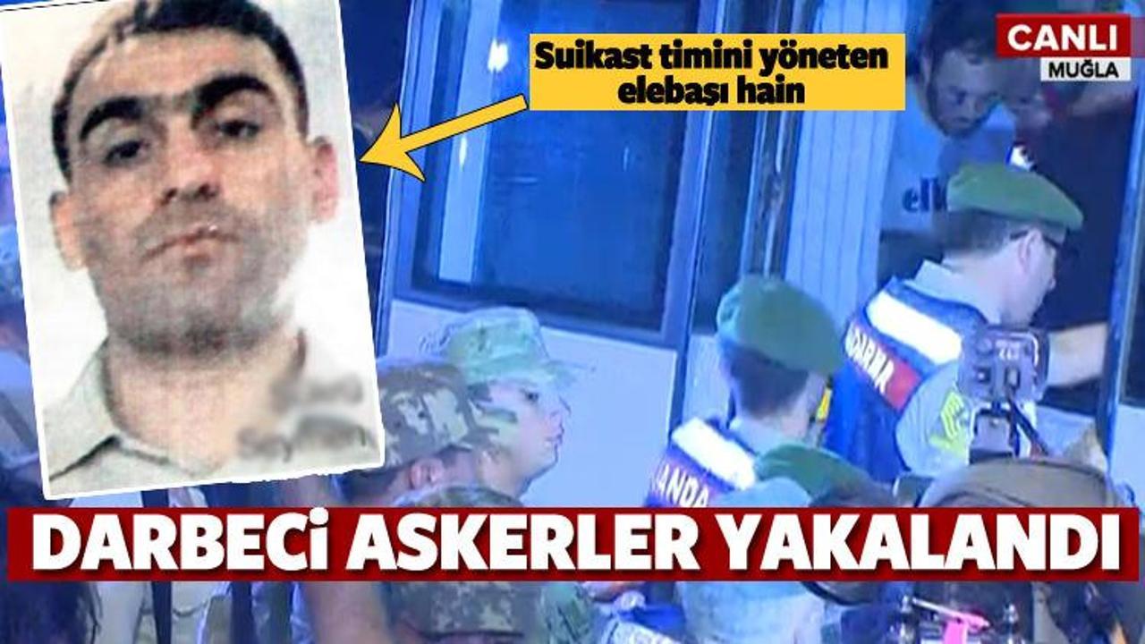 Kaçan darbeci askerler yakalandı
