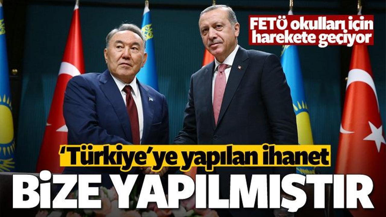 Kazakistan FETÖ'ye karşı harekete geçiyor