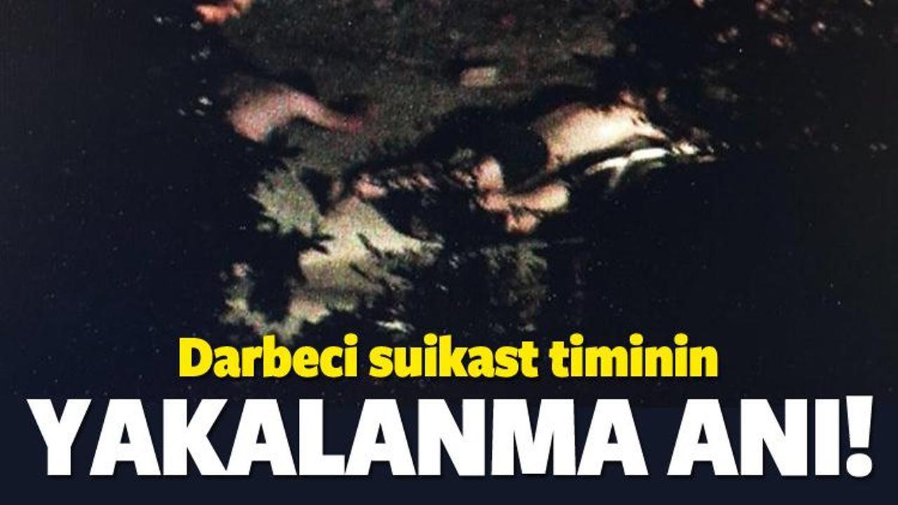 Marmaris'te darbeci askerlerin yakalanma anı
