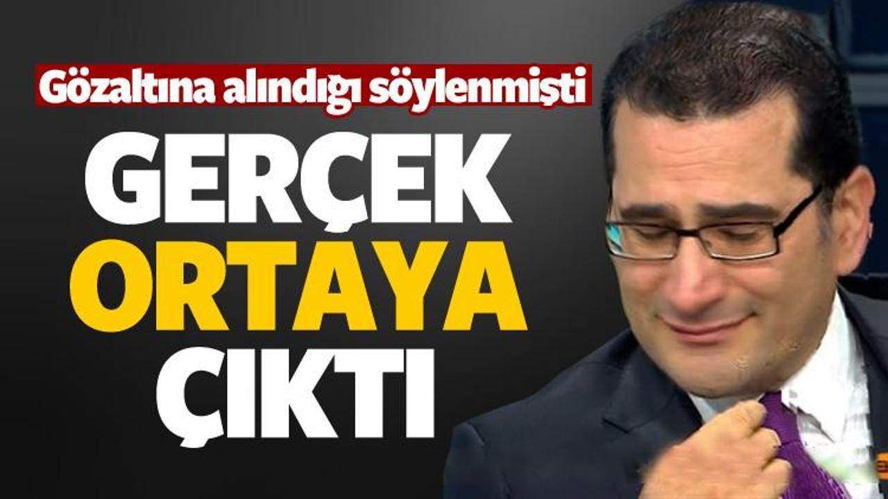 Kemal Gülen gözaltına alınmamış