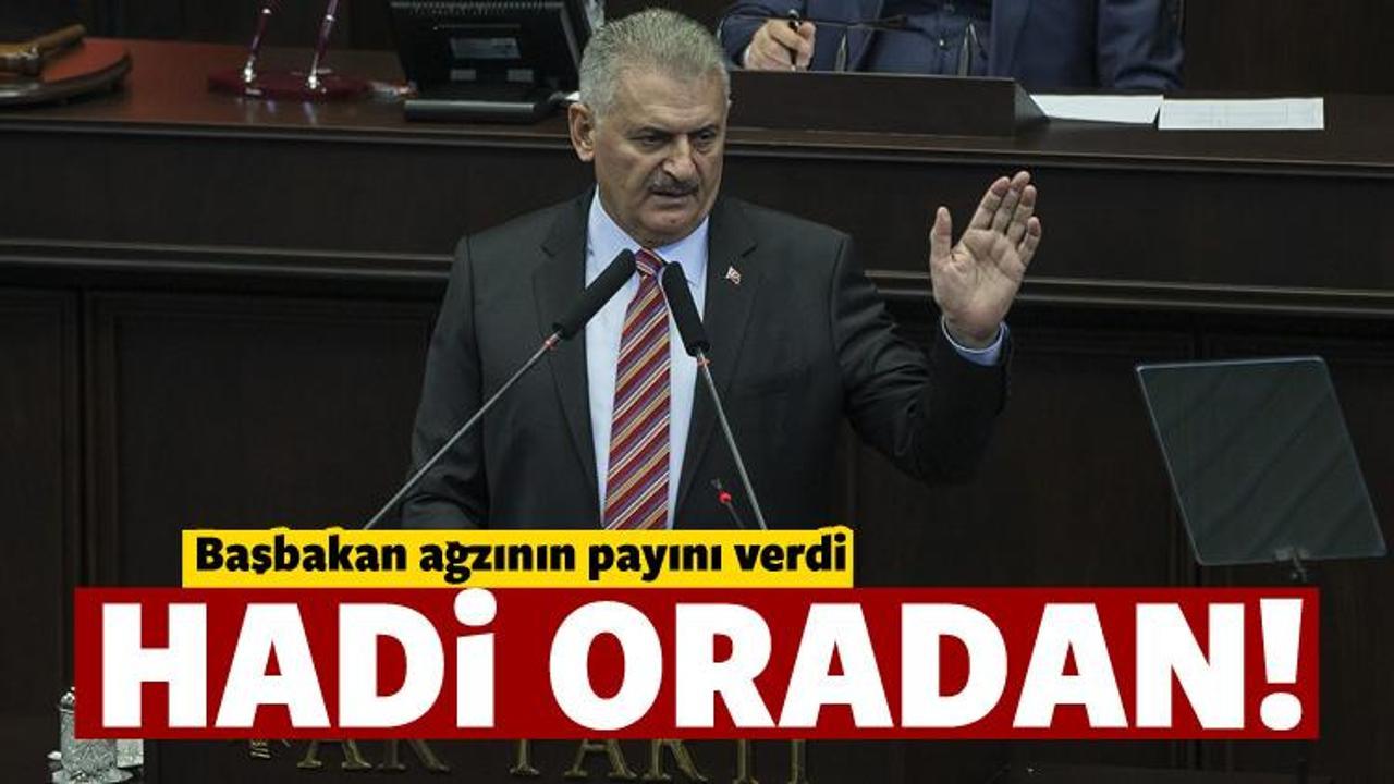 Binali Yıldırım'dan Batı'ya: Hadi oradan