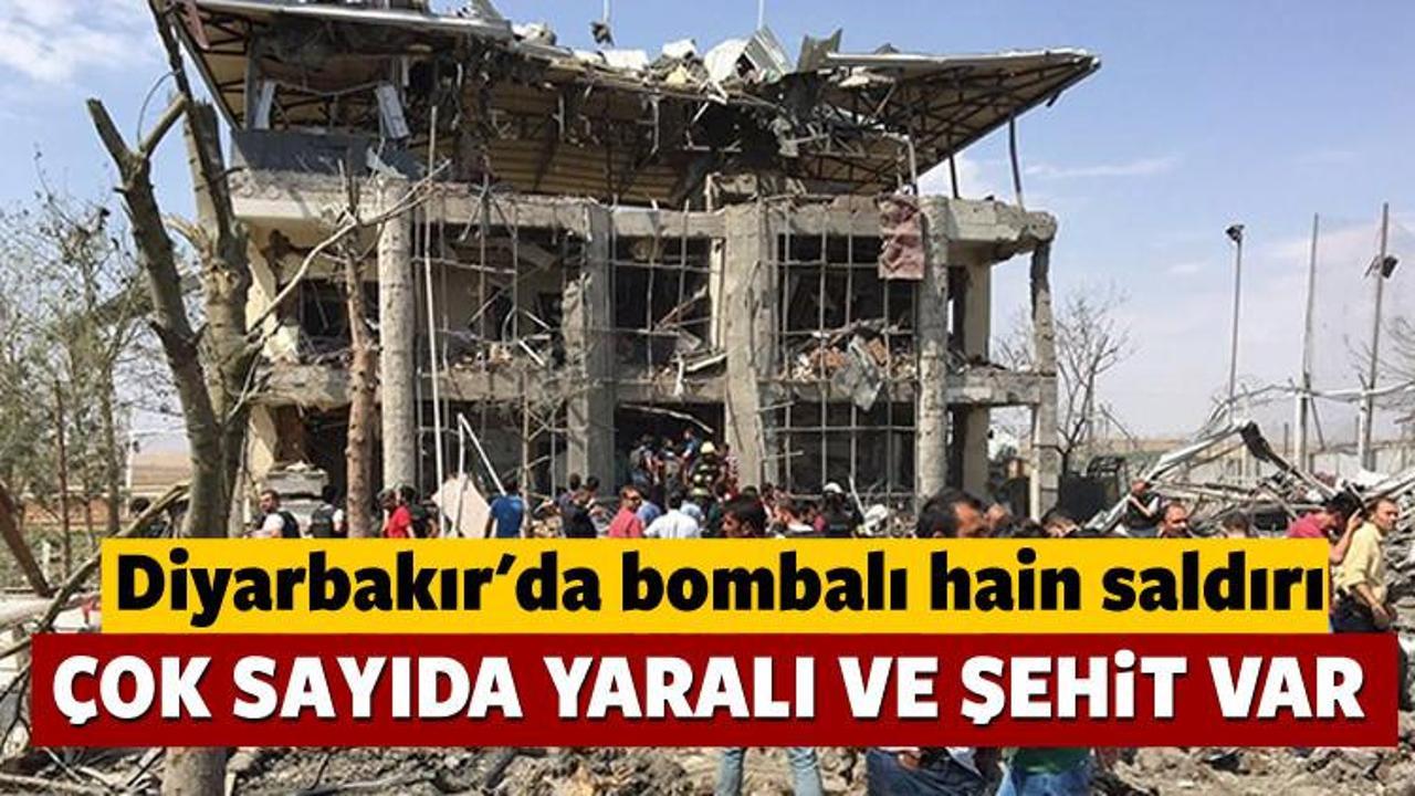 Diyarbakır'da hain saldırı: Şehit ve yaralılar var