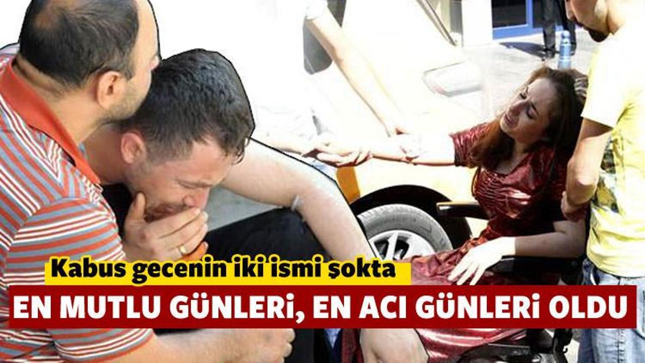 Gelin isyan etti: D&uuml;ğ&uuml;n&uuml;m&uuml;z&uuml; kana &ccedil;evirdiler!