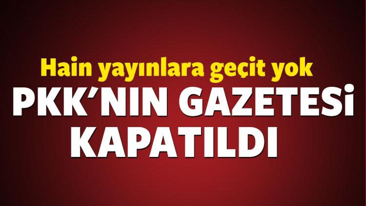 Özgür Gündem Gazetesi kapatıldı