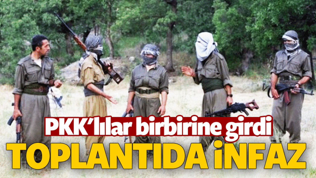 PKK toplantısında infaz