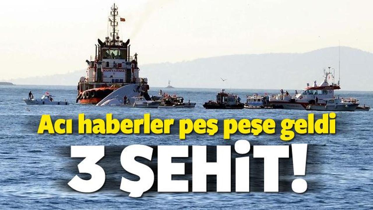  Sahil G&uuml;venlik botu alabora oldu: 3 şehit