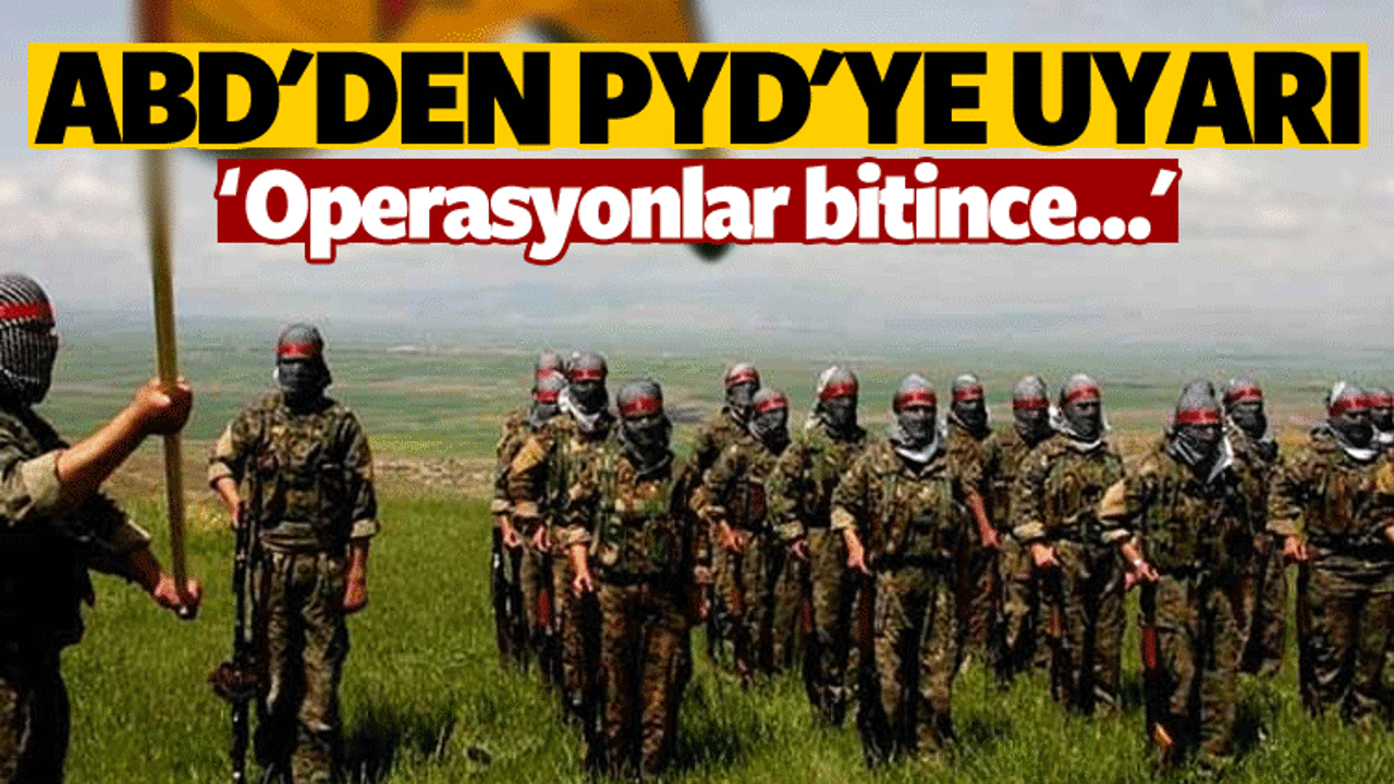 ABD: YPG'nin sözünü tutmasını bekliyoruz