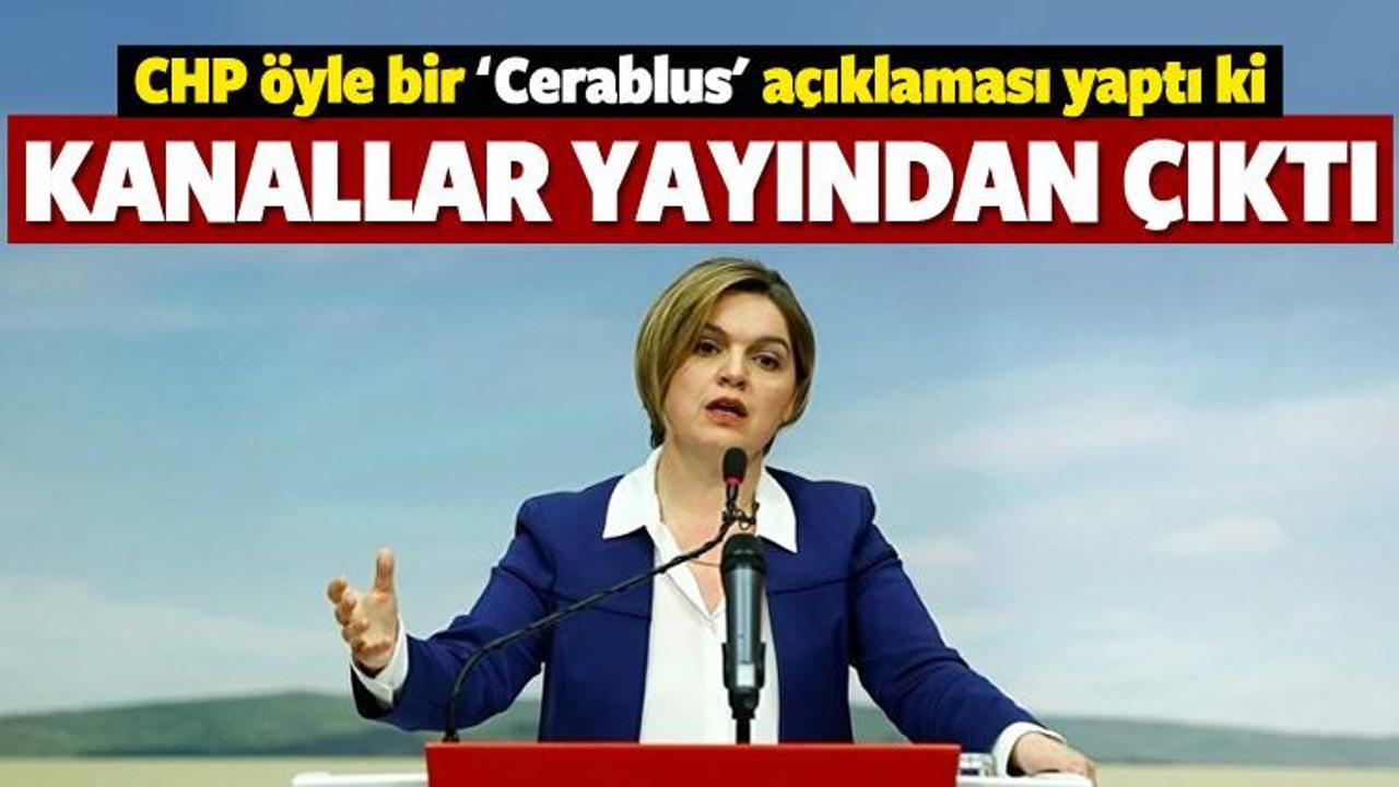 CHP'den Fırat Kalkanı operasyonuna ilk tepki