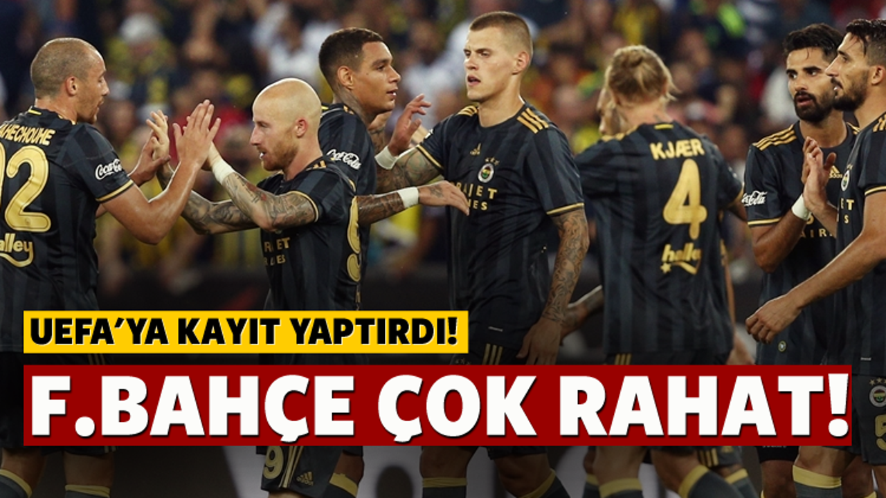 Fenerbahçe güle oynaya!