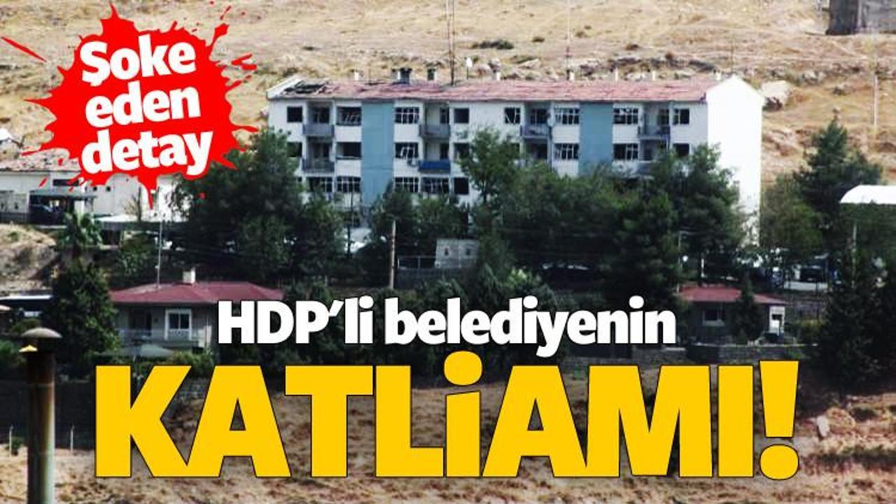 HDP'li belediyenin katliamı