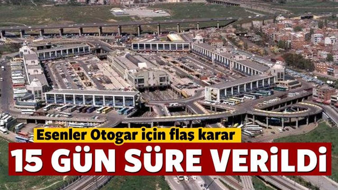 İBB, B&uuml;y&uuml;k İstanbul Otogarı'nın tahliyesini istedi