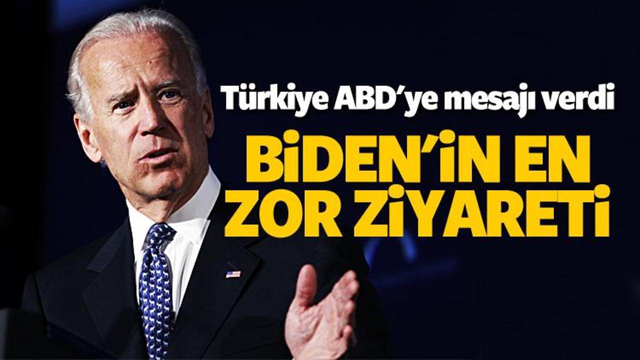 Joe Biden Türkiye'ye geldi
