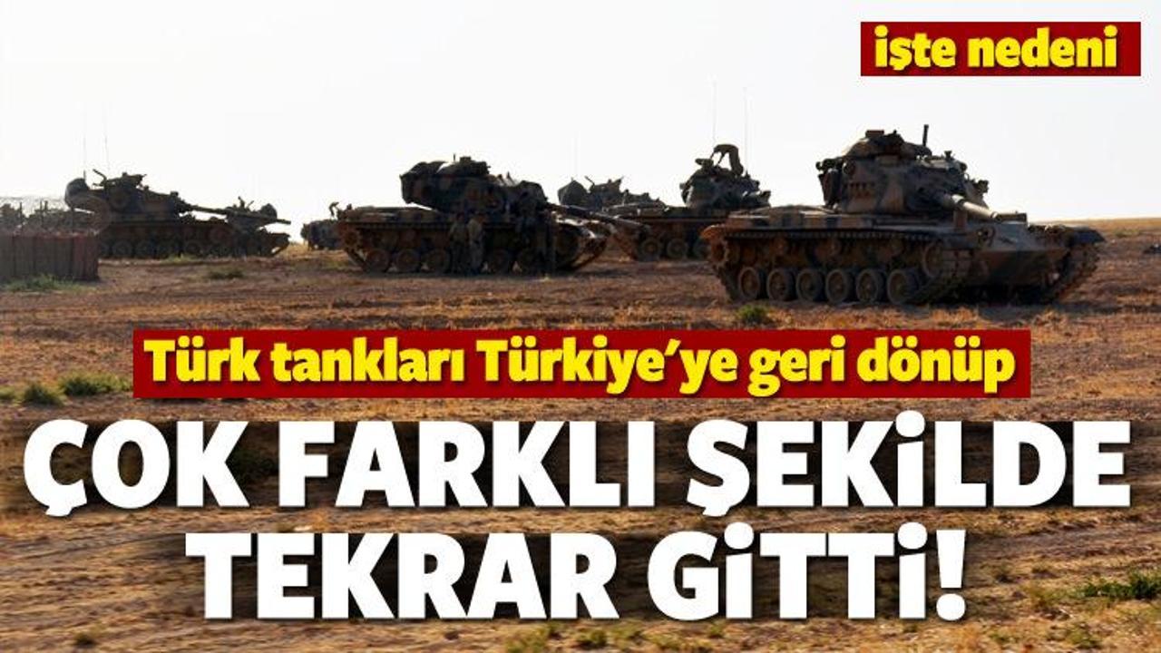 Tanklar neden Türkiye'ye gelip geri döndü?