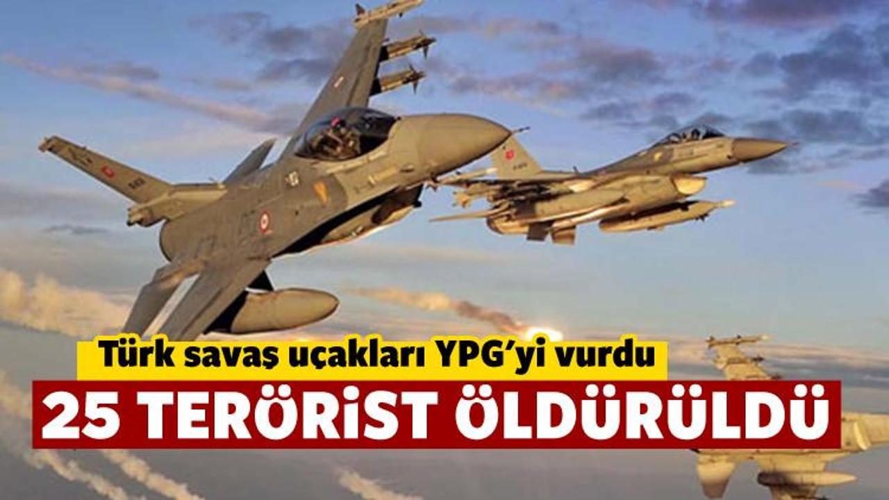 TSK açıkladı: Cerablus'ta 25 terörist öldürüldü