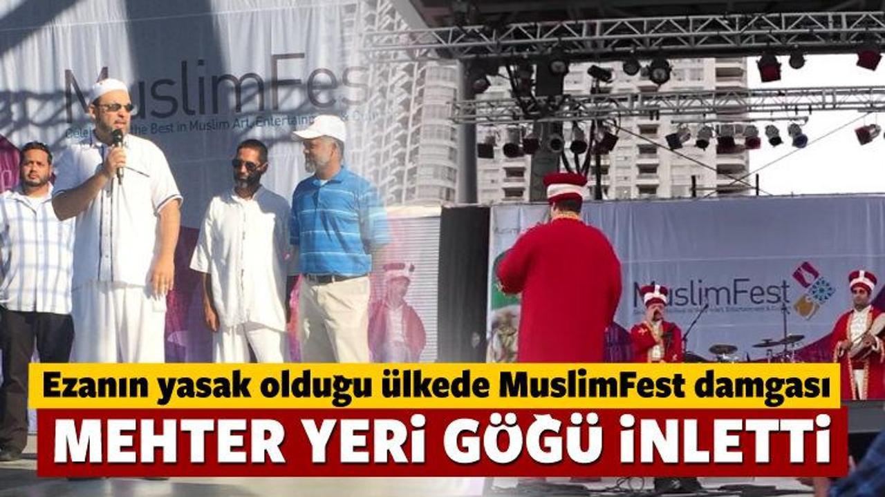 Ezanın yasak olduğu Kanada’ya MuslimFest damgası