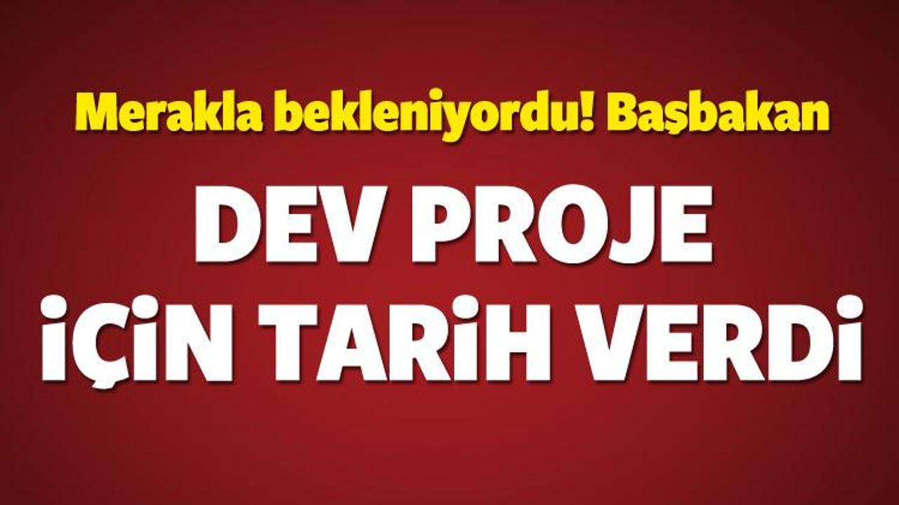 Başbakan &Ccedil;anakkale K&ouml;pr&uuml;s&uuml; i&ccedil;in tarih verdi