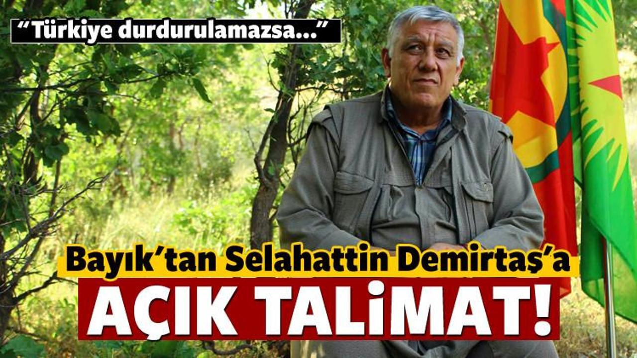 Cemil Bayık'tan Türkiye'ye Fırat Kalkanı tehdidi