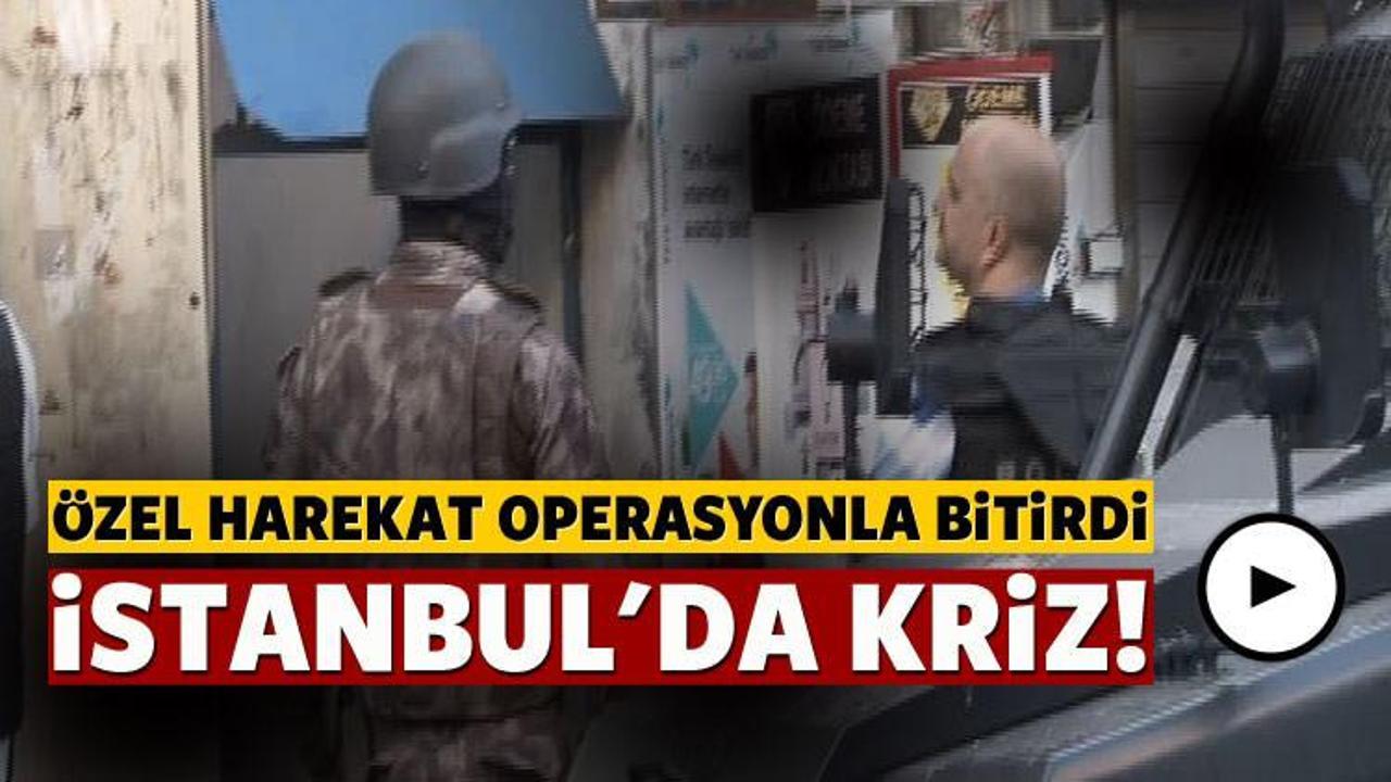 İstanbul'da rehine krizi &Ouml;zel harekattan operasyon