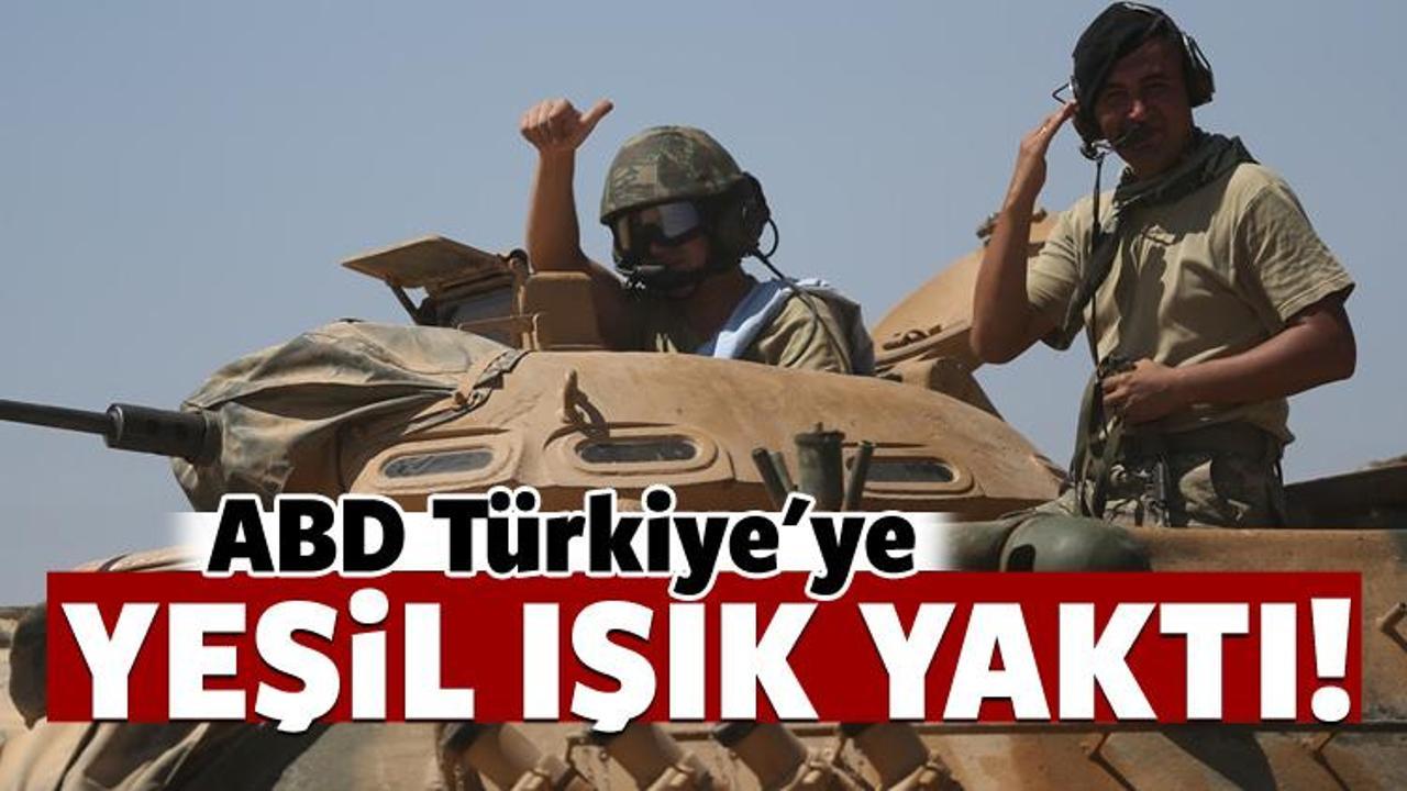 ABD Türkiye'ye yeşil ışık yaktı!