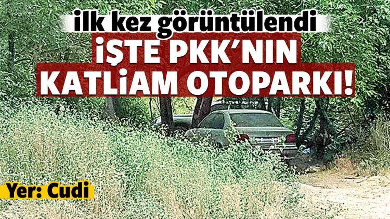 Cudi Dağı'nda PKK'nın katliam otoparkı