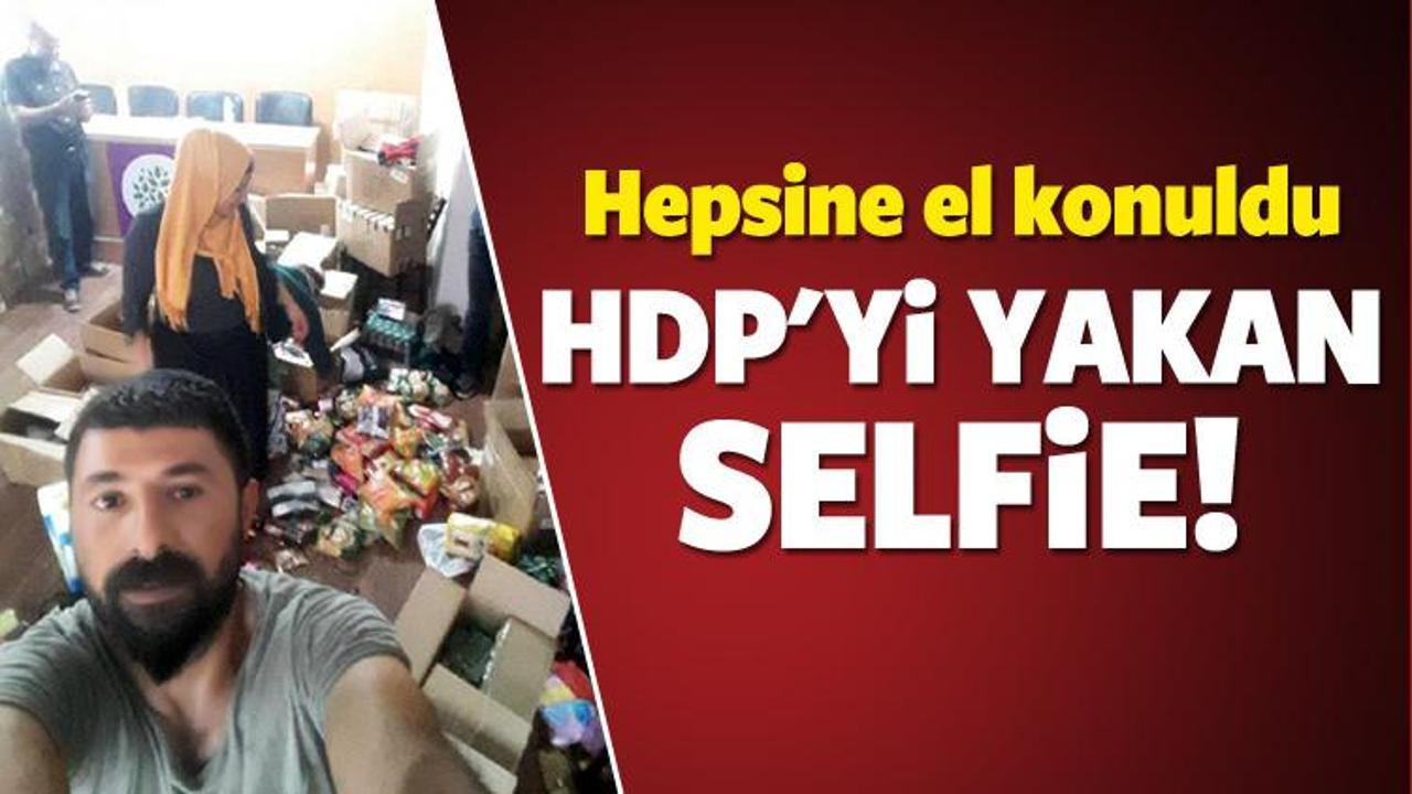 Edirne'de HDP’nin topladığı malzemeye el konuldu