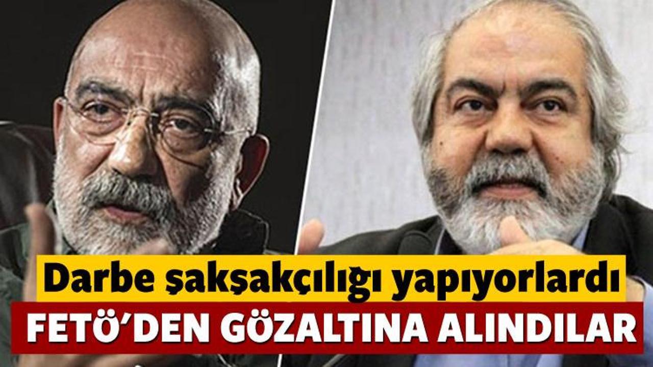 Mehmet Altan ve Ahmet Altan g&ouml;zaltında