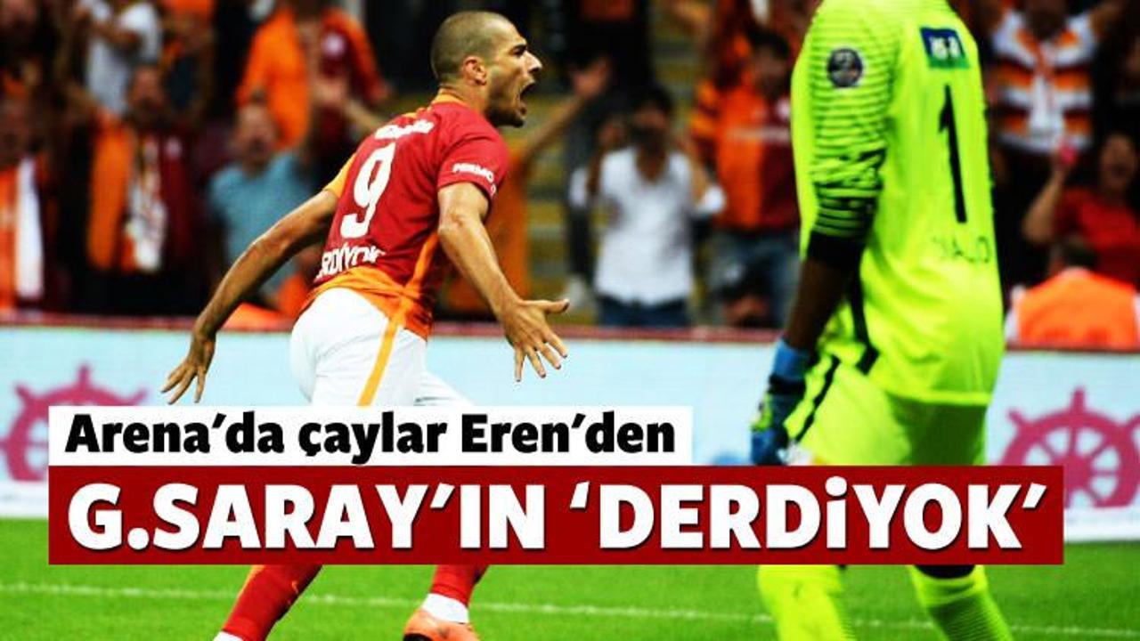 Arena'da Galatasaray'ın 'Derdiyok!'