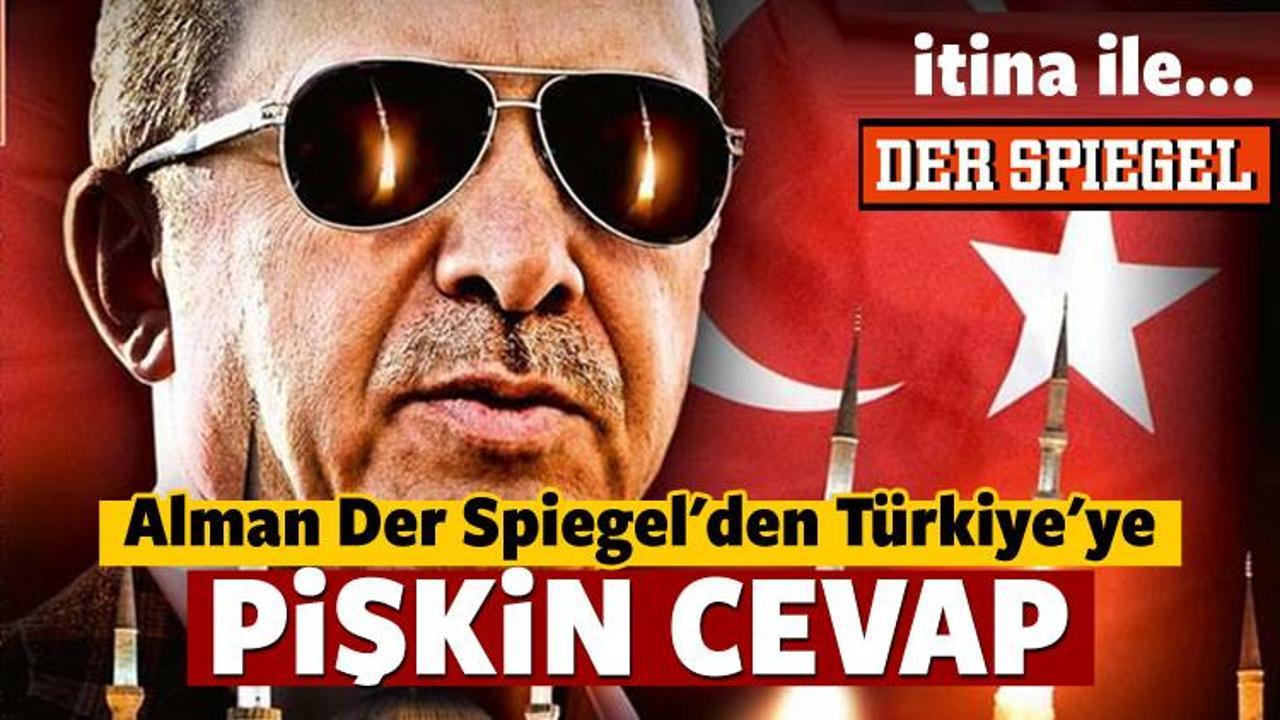 Der Spiegel'den Türkiye'ye pişkin cevap