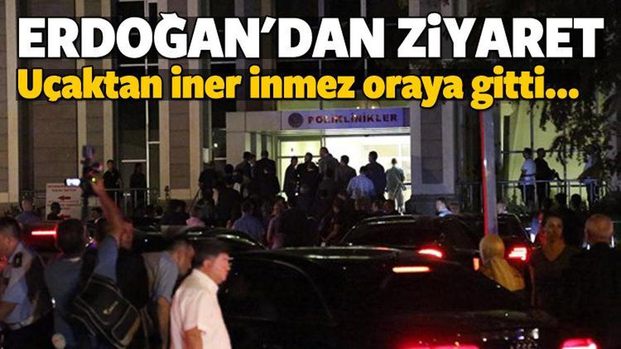 Erdoğan'dan kaza geçiren Albayrak ailesine ziyaret