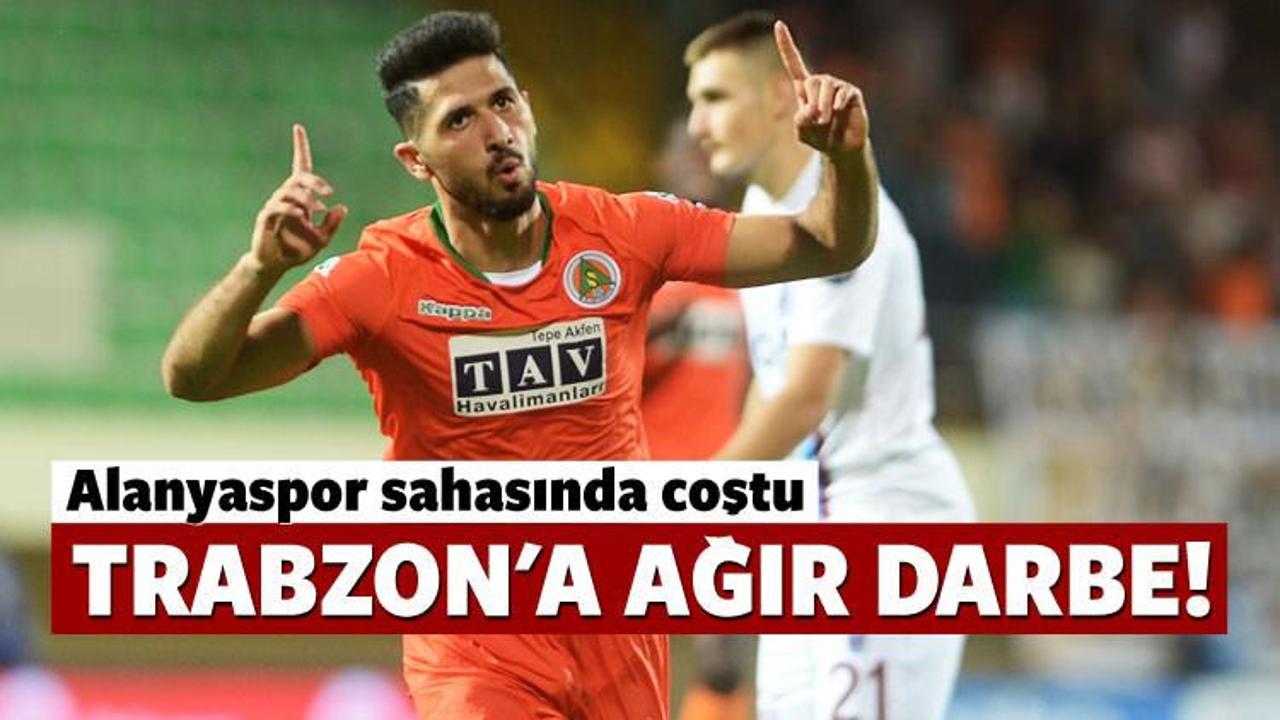 Trabzonspor'a Alanya'da ağır darbe!