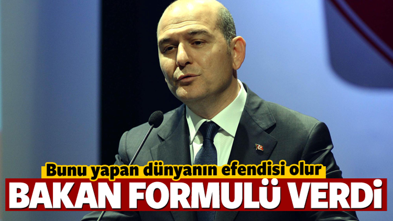 Bakan Soylu: Bunu &uuml;reten d&uuml;nyanın efendisi olur