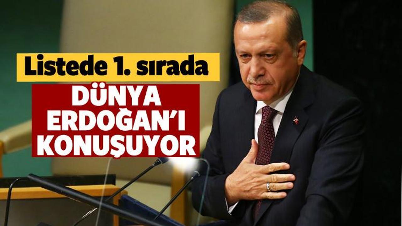 Dünya Cumhurbaşkanı Erdoğan'ı konuşuyor