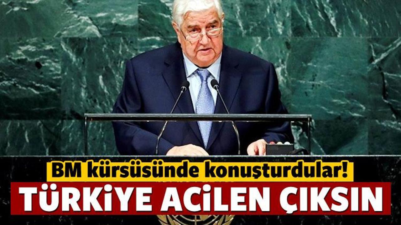 BM'de konuşturdular: Türkiye acilen çekilsin