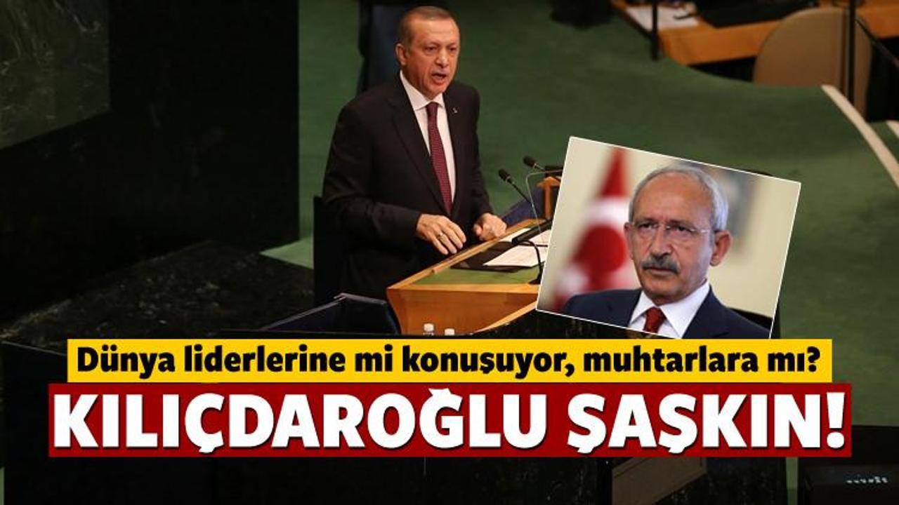Kılıçdaroğlu Erdoğan'ın BM konuşmasını yorumladı