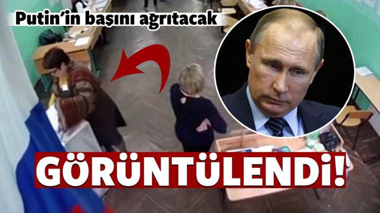 Putin'in başını ağrıtacak g&ouml;r&uuml;nt&uuml;!