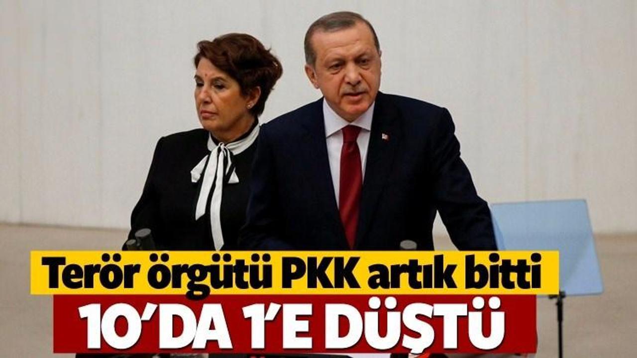 Erdoğan: PKK artık bitmiştir