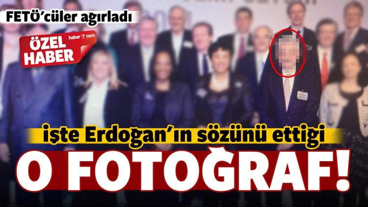 İşte Erdoğan'ın sözünü ettiği fotoğraf!