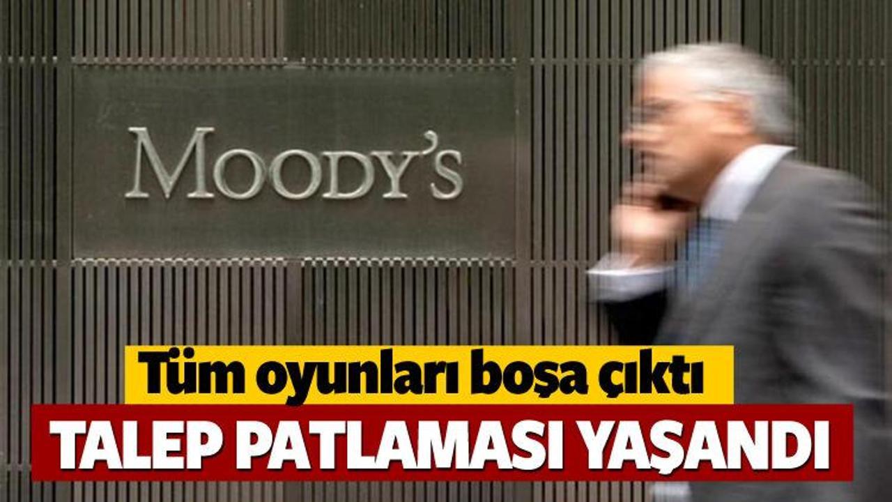 Moody’s’e inat Türk tahviline 4 kat talep