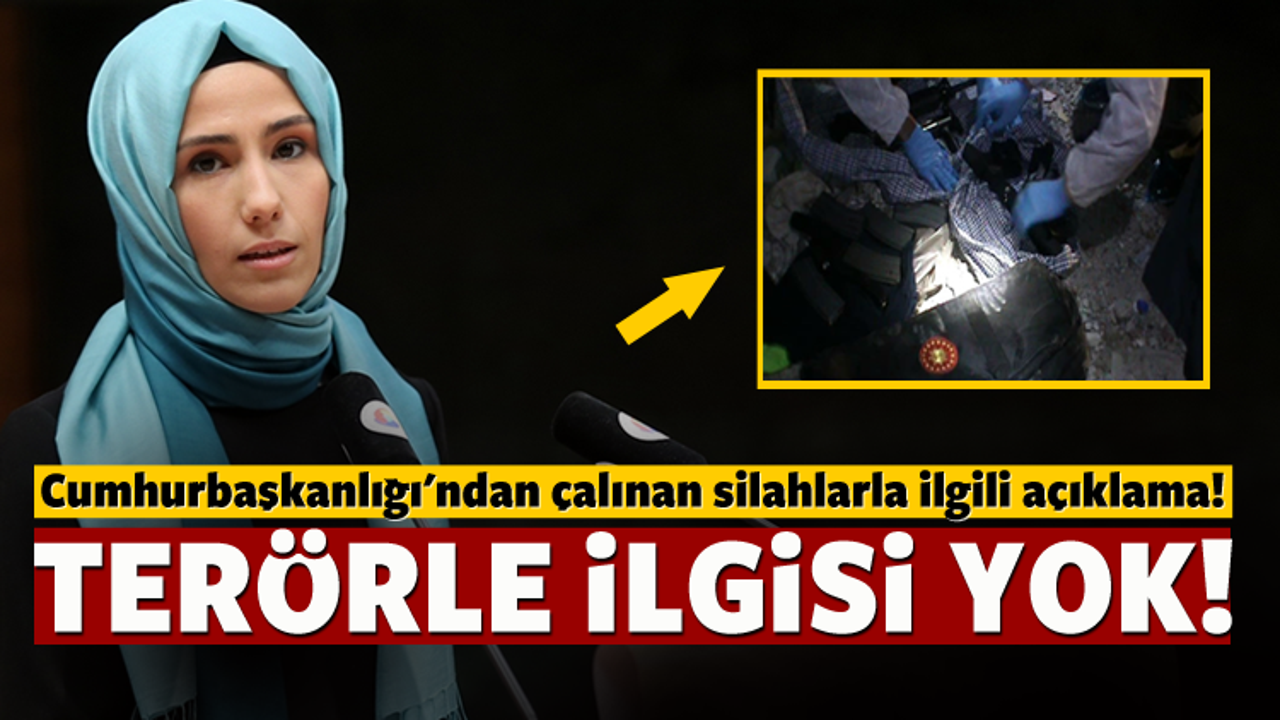 Cumhurbaşkanlığı'ndan Sümeyye Erdoğan açıklaması